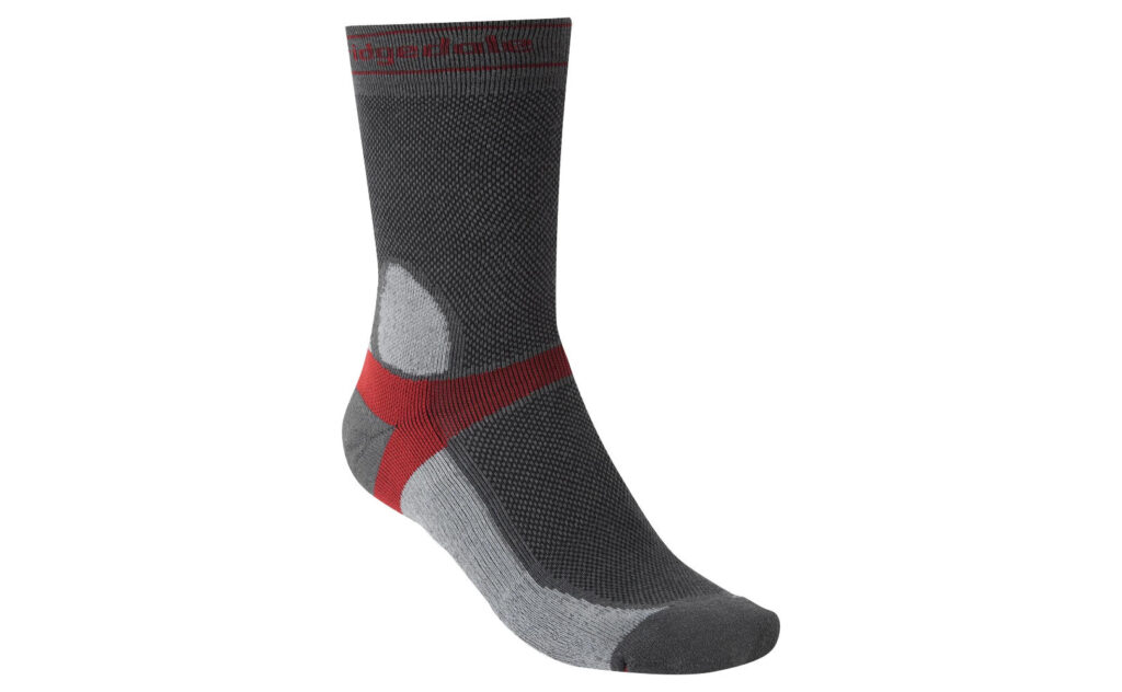 Mens Summer Weight T2 Coolmax Sport Boot Dk Grey Lt Grey 1