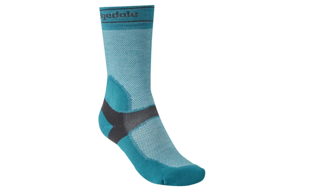Womens Summer Weight T2 Coolmax Sport Boot Teal Dk Grey 1