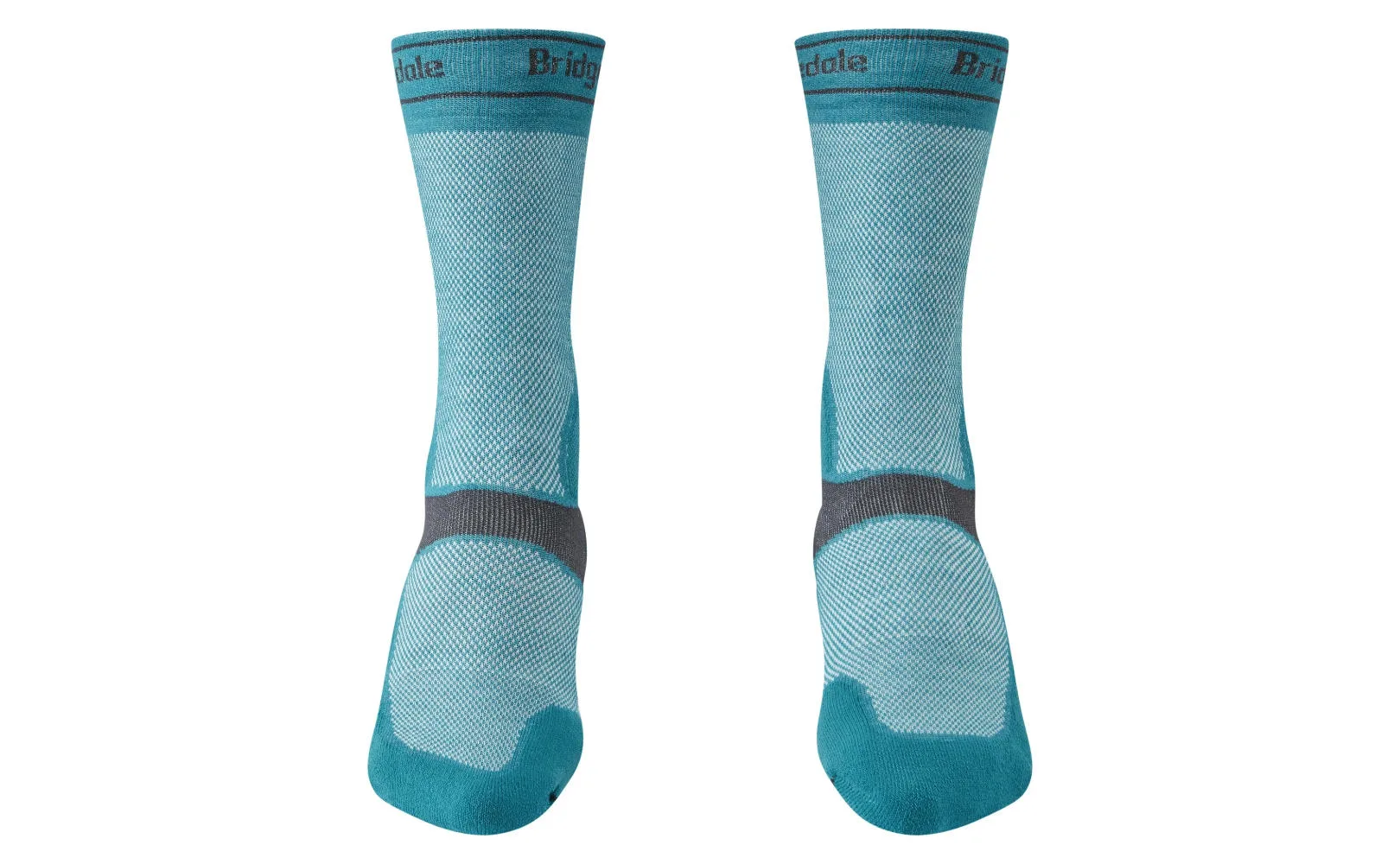 Womens Summer Weight T2 Coolmax Sport Boot Teal Dk Grey 2