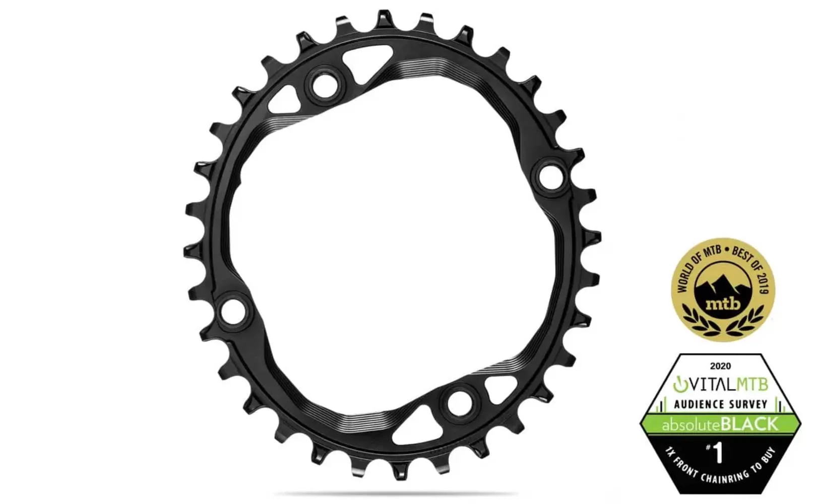 Oval 1x 104 Bcd Premium Chainring 1