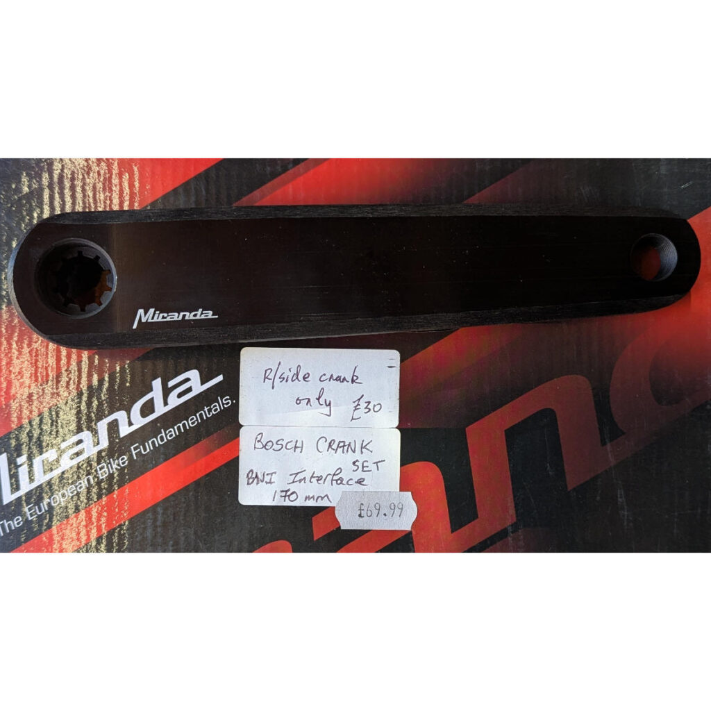 Miranda right side 170 bni interface crank