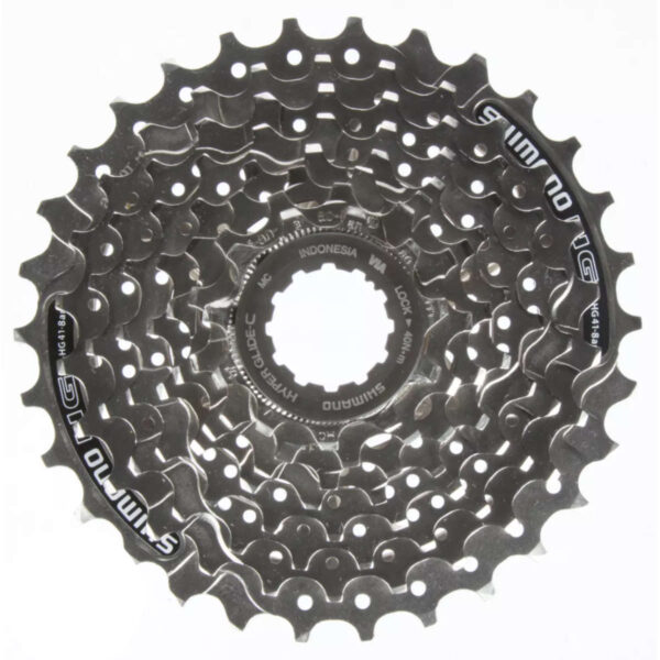 Shimano cs hg41 8 speed cassette 1