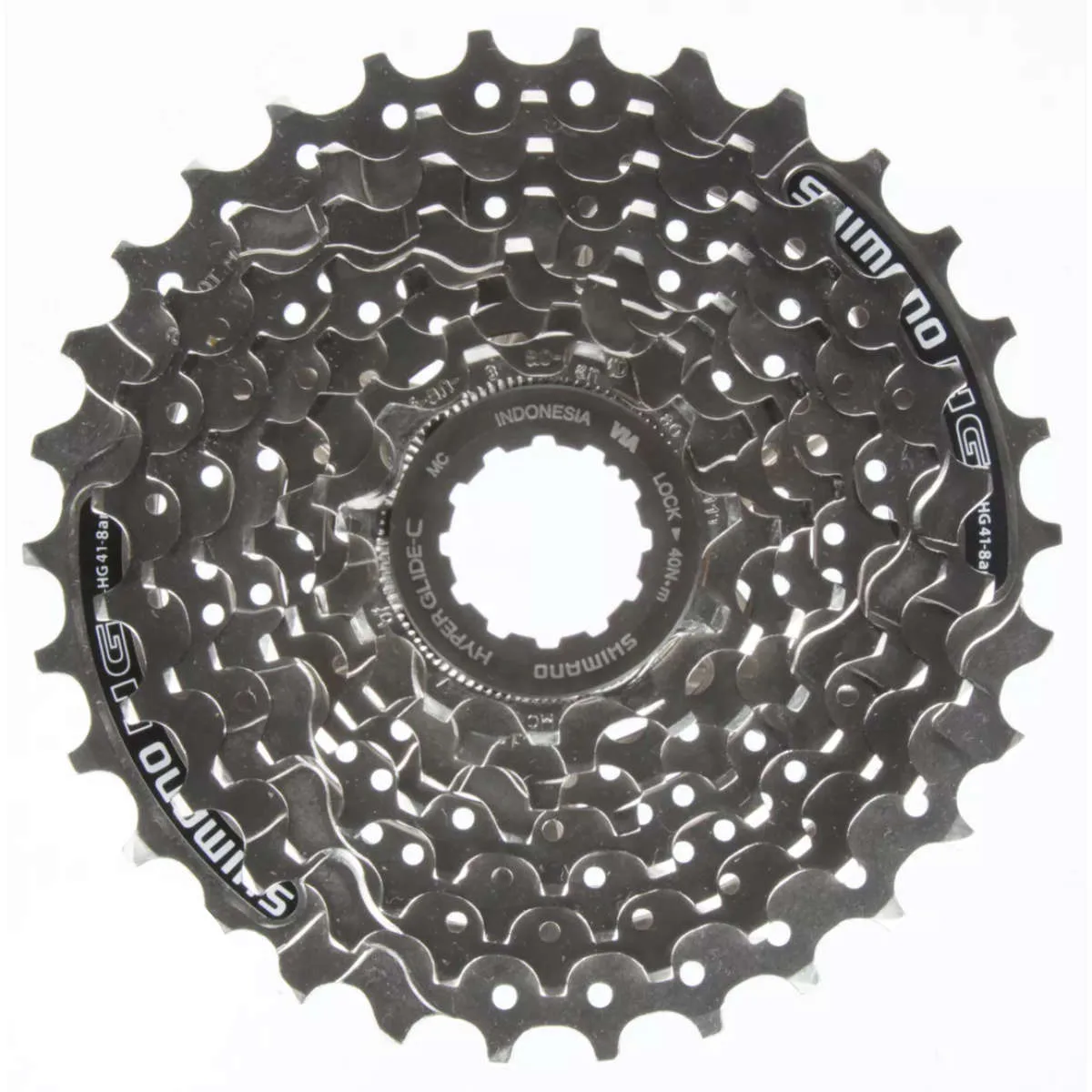 Shimano cs hg41 8 speed cassette 1