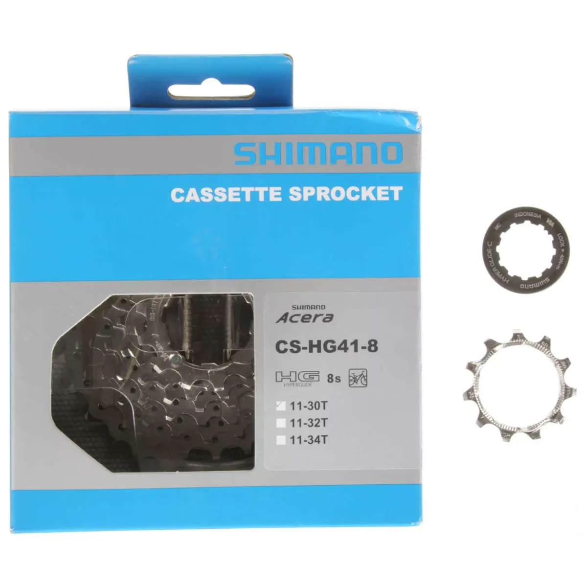 Shimano cs hg41 8 speed cassette 2