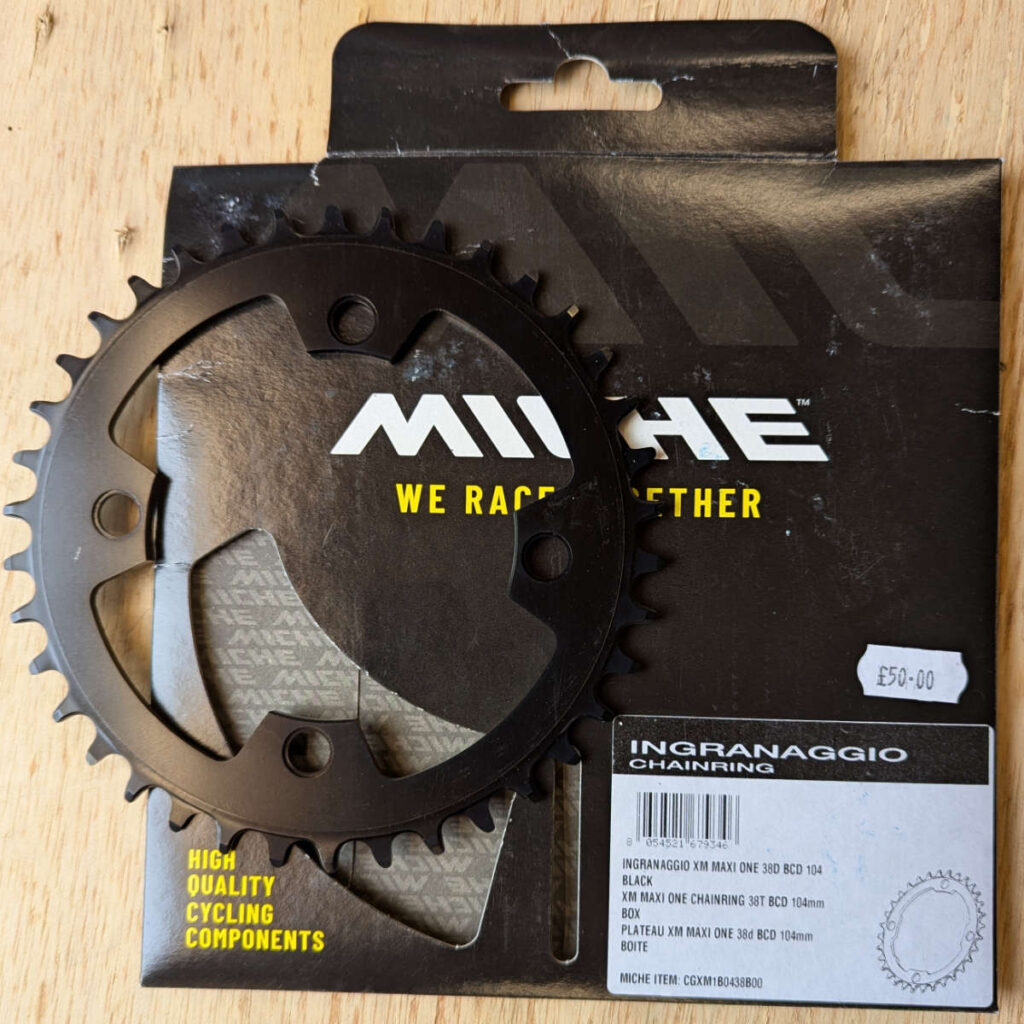 Miche ingranaggio 38t chainring