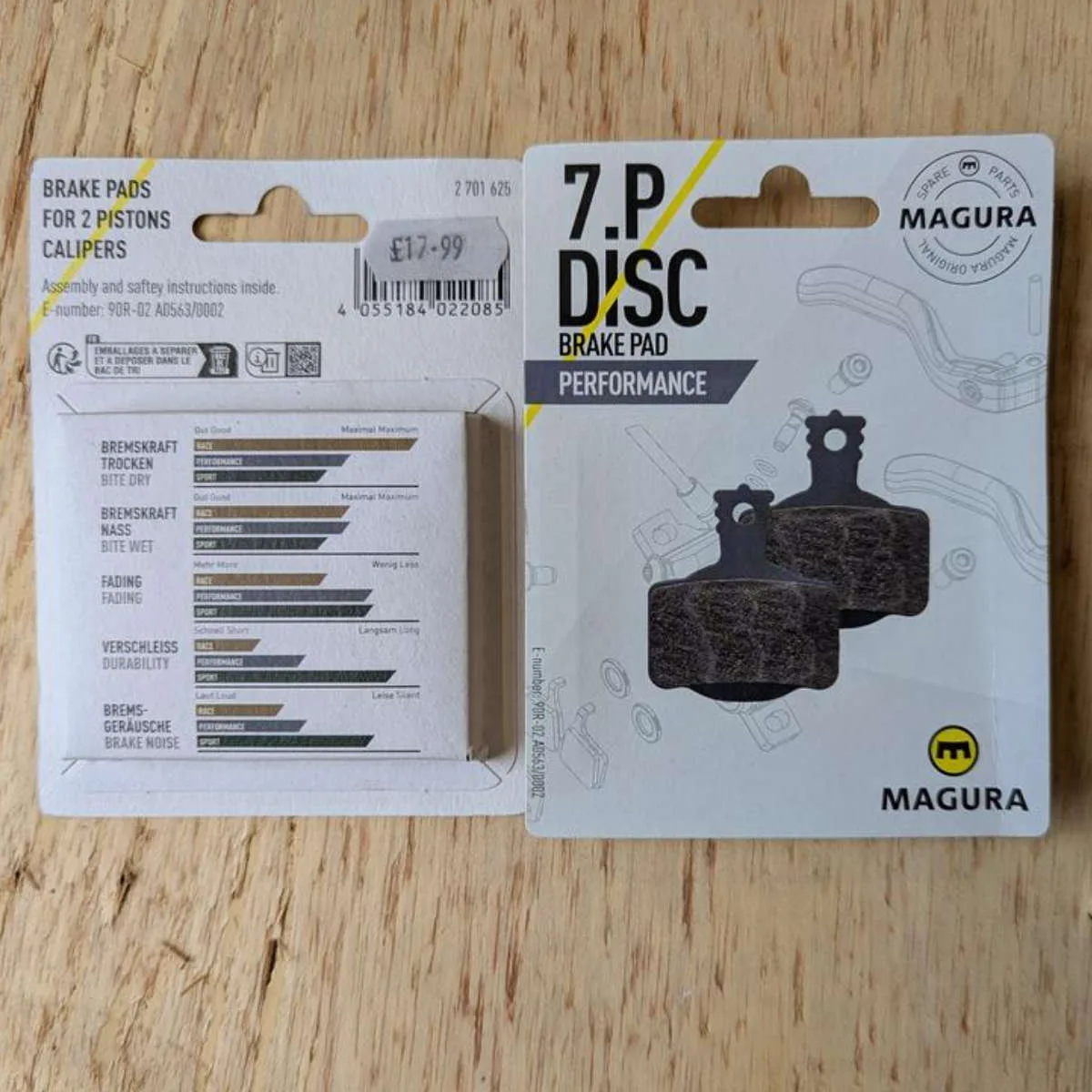 Magura 7p for 2 piston calipers