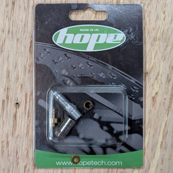 Hope hose to lever hardware
