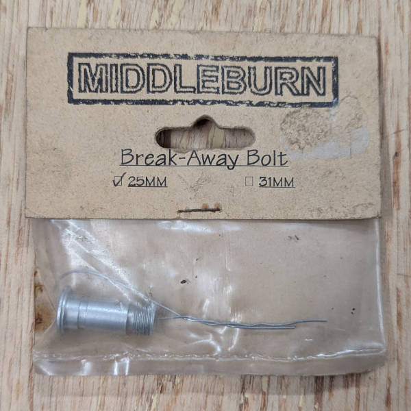 Middleburn 25mm break away bolt