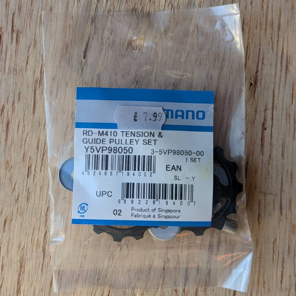 Shimano rd m410 pulley set