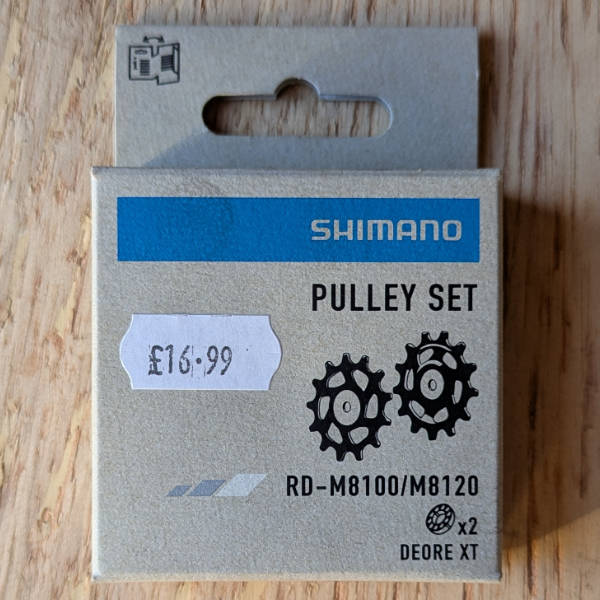 Shimano rd m8100 m8120 xt pulley set