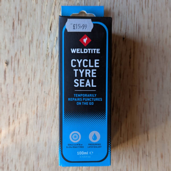 Weldtite cycle tyre seal 100ml
